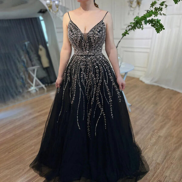 Nove Dress A-Line Arabic Evening Dress 1 - Nove Dress