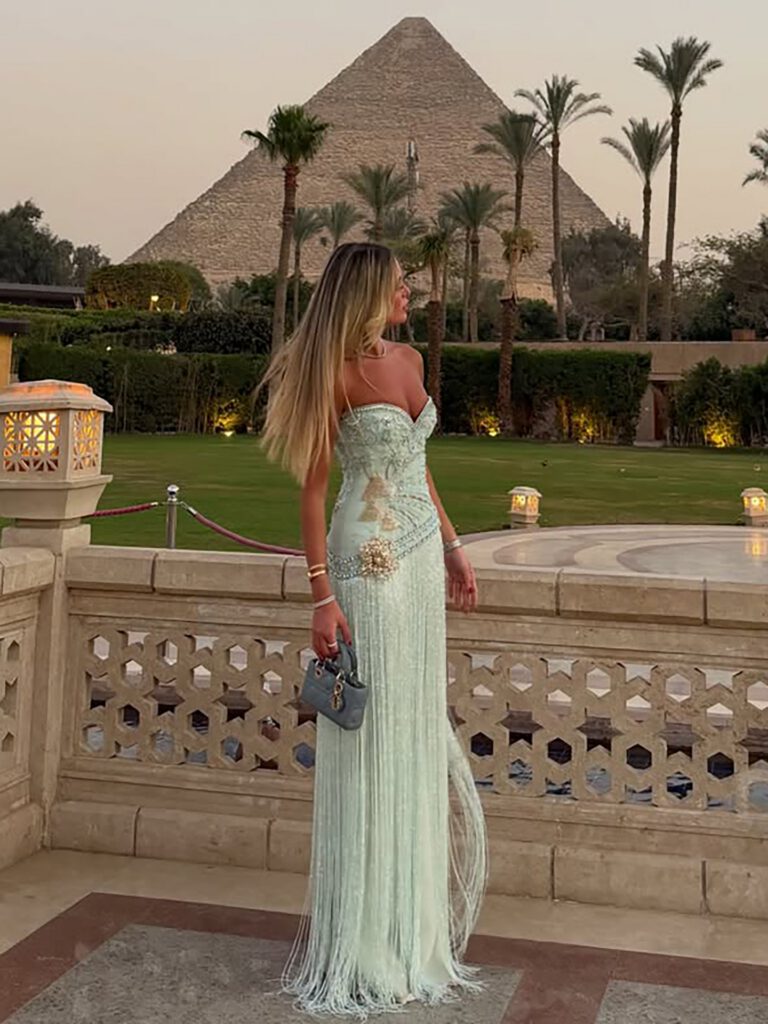 Nove Dress Beaded Evening Dress - Style