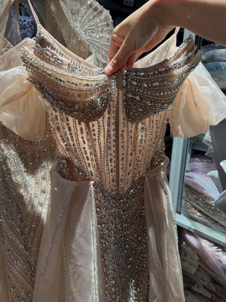 Nove Dress Beaded Mermaid Arabic Evening Dress