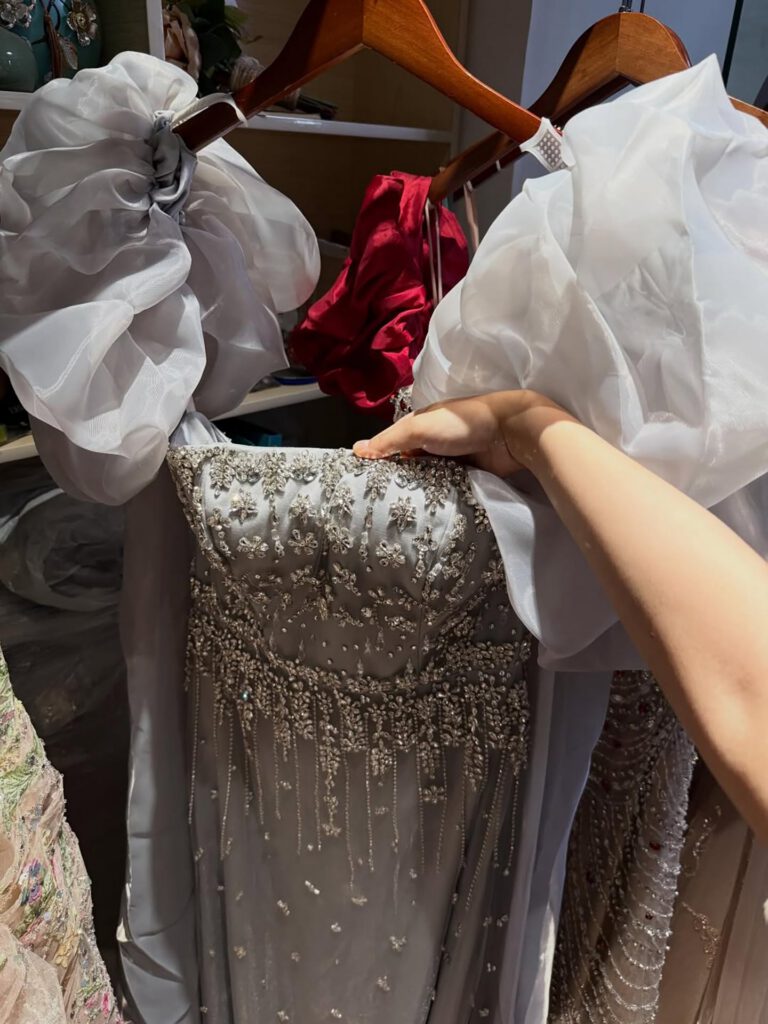 Nove Dress zwart avondjurk in Arabische stijl