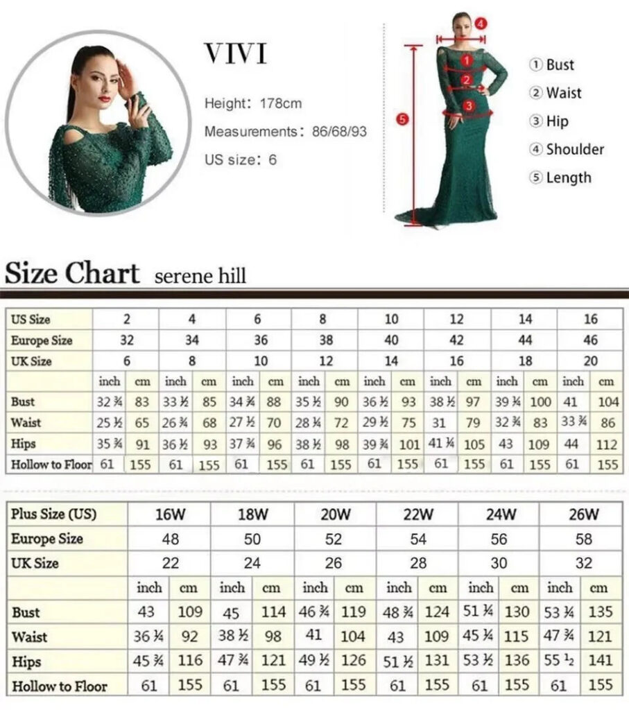 Nove Dress salbeigrün Meerjungfrau Abendkleid mit Perlenstickerei und langen Ärmeln