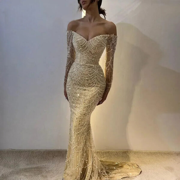 Nove Dress Mermaid Arabic Evening Dress 1 - Nove Dress
