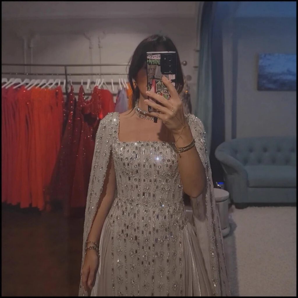 Nove Dress Nude Arabic Evening Dress - Style