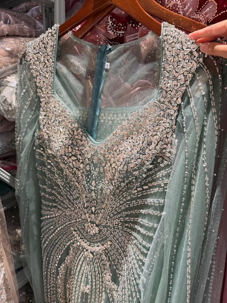 Nove Dress Nude Beaded Mermaid Evening Dress - Style