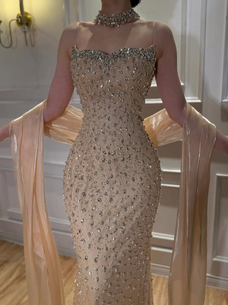 Nove Dress Pink Evening Dress - Style