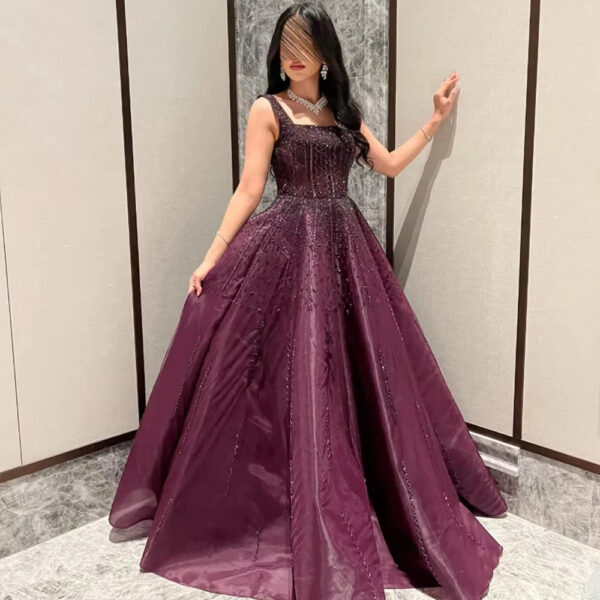 Nove Dress Purple Arabic Evening Dress 1 - Nove Dress