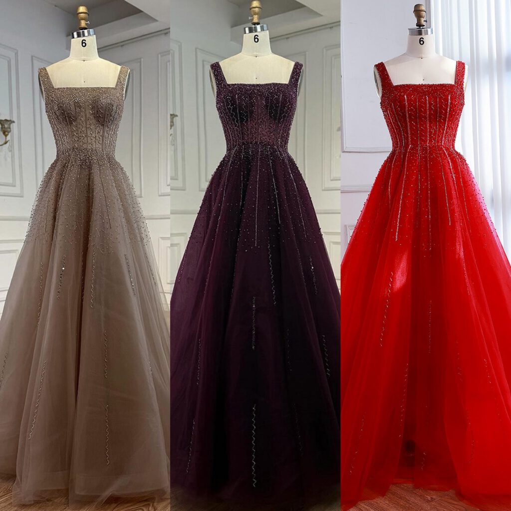 Nove Dress Purple Arabic Evening Dress