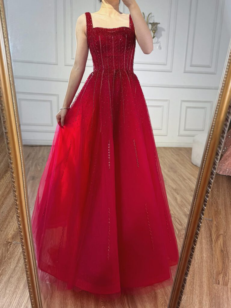 Nove Dress Purple Arabic Evening Dress